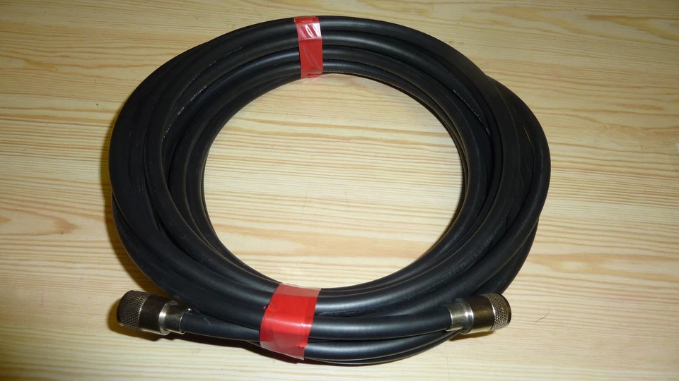 ROCKET RADIO RG213 Coax 65FT 20 Meter Mil Spec Low Loss PL259 Fitted