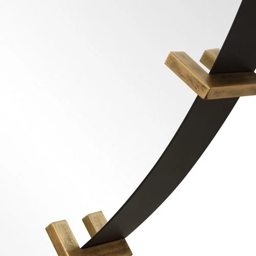 Uttermost 09994 Pali 43-1/8" Diameter Circular Framed Bathroom - Black - Picture 2 of 6