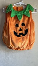 Target Green and Orange Pumpkin Baby Custome Halloween