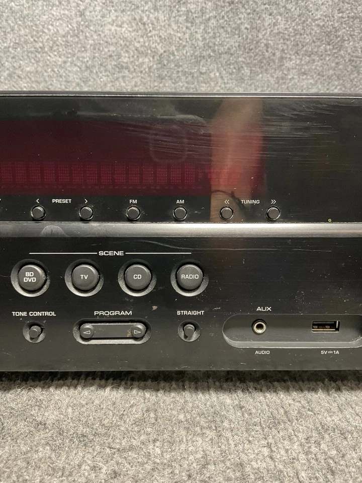 Yamaha RX‑V377 Receiver 🛠️ 5.1 Ch Cinema DSP – For Parts Only ⚠️ - Image 4 of 4