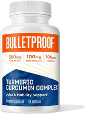 Turmeric Curcumin Complex Inflammation Response Softgels, 60 Count, Keto Supp...