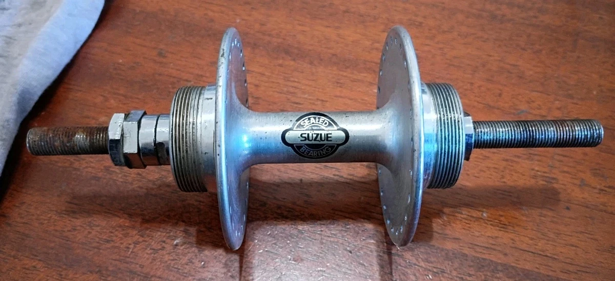 Moyeux BMX Old School Suzue Noir - 36 Trous - Japon Années 80 - NOS