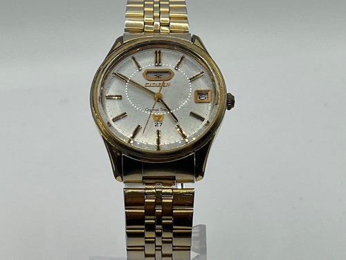 CITIZEN Crystal Seven 27 jewels automatic wristwatch day date