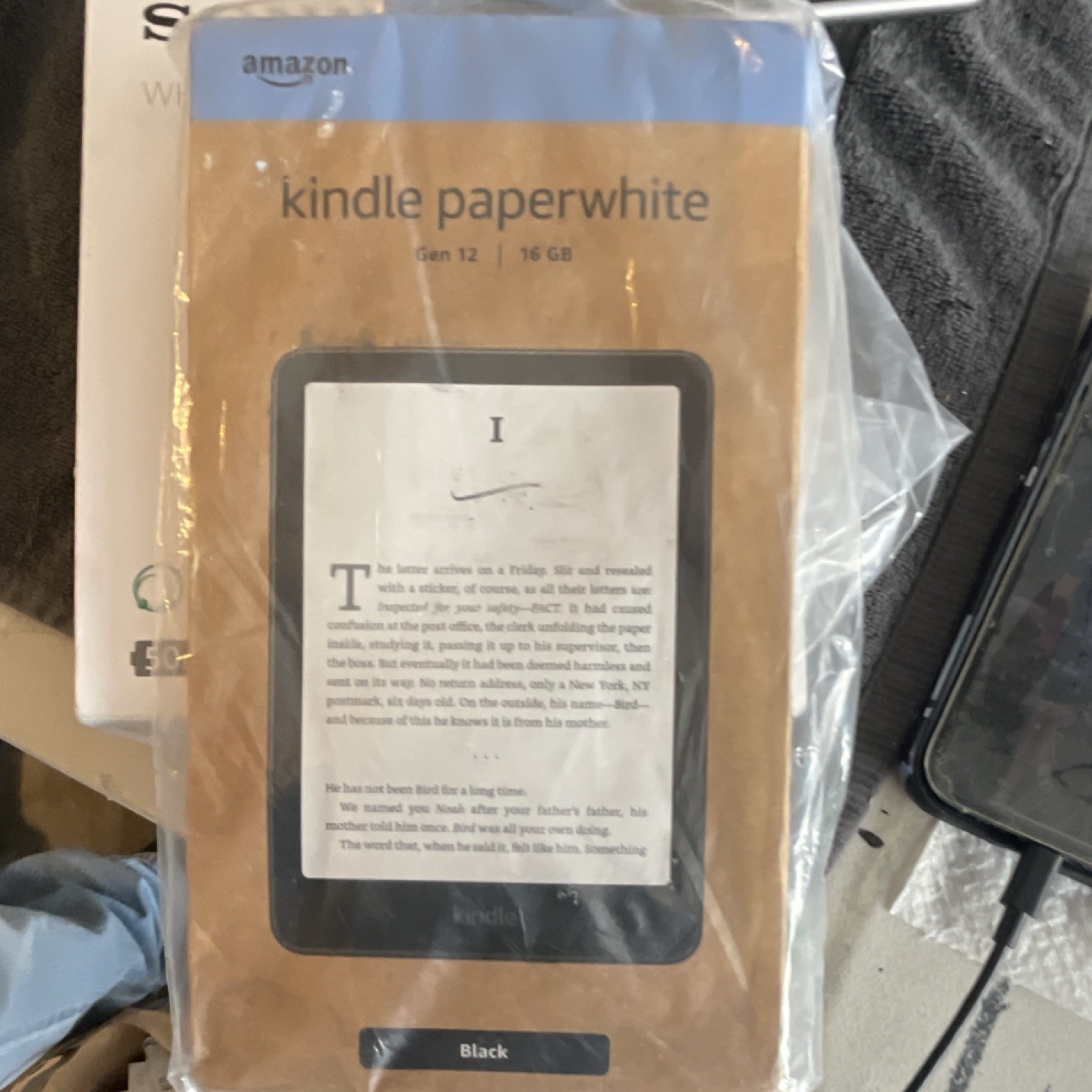 Amazon Kindle Paperwhite Gen 12 Black 16GB eBook Reader