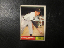 1961   TOPPS #171  PAUL FOYTACK  TIGERS     EX+/EXMT