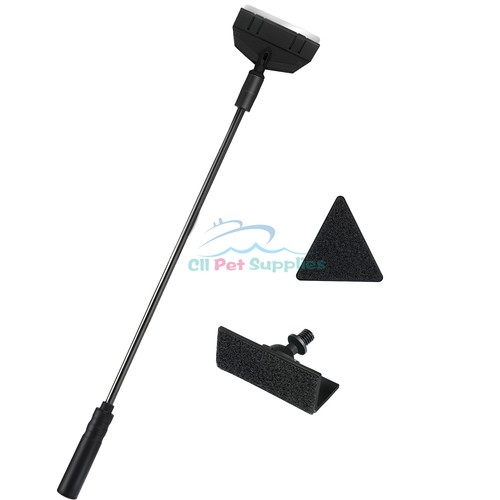 AQUANEAT Small Fish Tank Cleaner, Aquarium Cleaning Tools, 3 in 1 Glass Cleaner