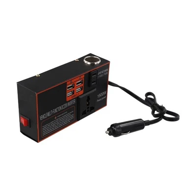 Neuf pour puissance Convertisseur Adaptateur 12v/24V À Dc 110V/220v 1500w Four - Photo 1/4