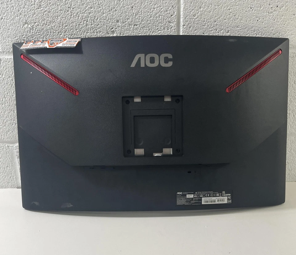 AOC GAMING CQ27G3S Frameless Curved Gaming Monitor (No Power) - Image 4 of 4