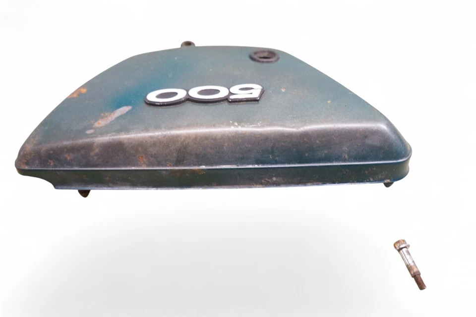 1975 Kawasaki Triple H1 H1500 500 Mach III 500cc H1F *2359A Right Side Cover  - Imagem 4 de 4