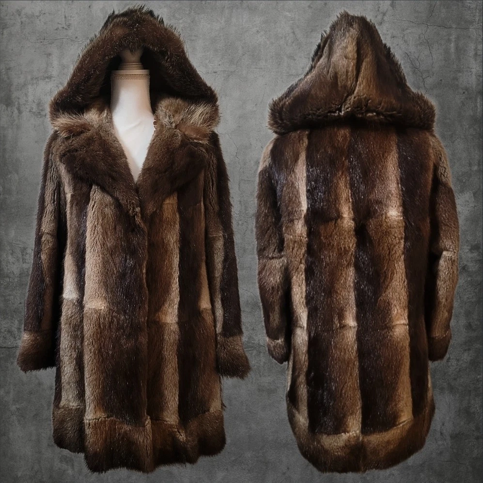 Raccoon Fur 1970s Vintage Coats, Jackets & Vests for Women for