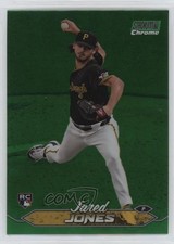 2024 Topps Stadium Club Chrome Green Refractor Jared Jones #72 0md