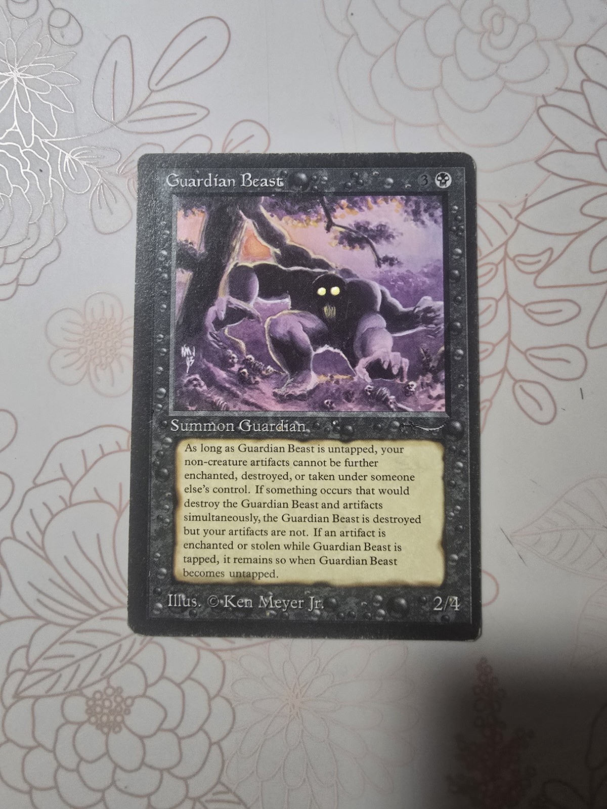 ARABIAN NIGHTS Guardian Beast rare Magic the Gathering LP-MP
