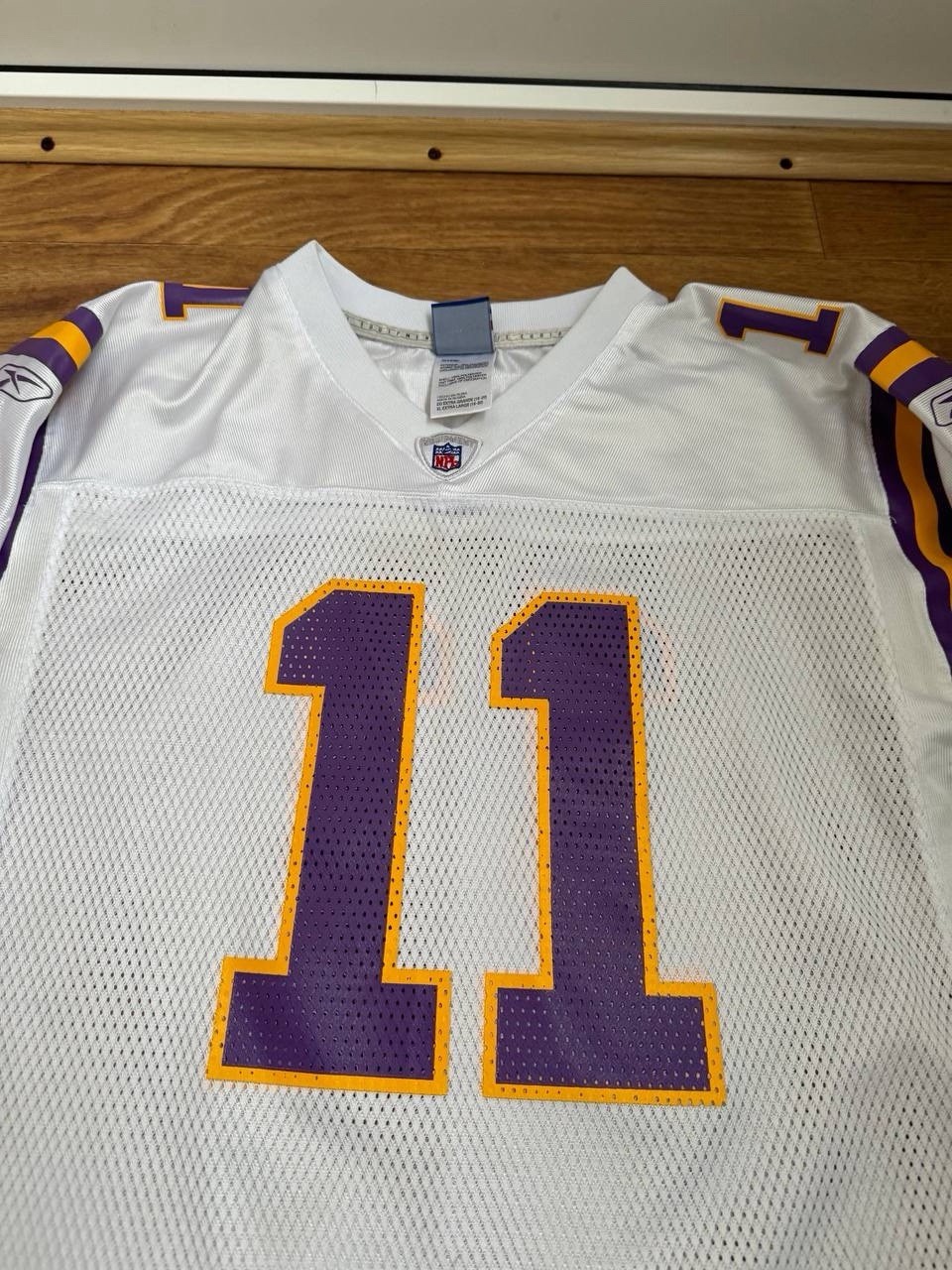 Youth NFL Reebok On Field Minnesota Vikings DAUNTE CULPEPPER JERSEY #11 Boys XL thumbnail 2