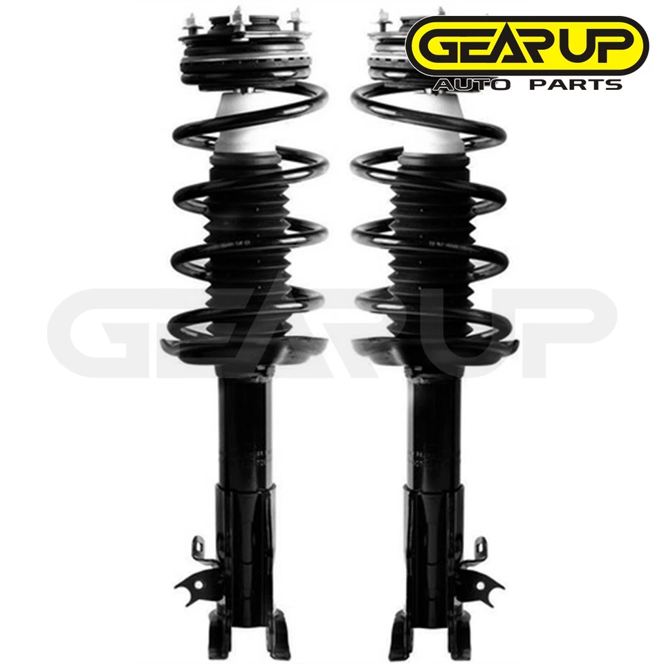 Set(4) Front & Rear Shock Struts Assembly For 2006-2011 Acura CSX Honda Civic - Image 3 of 4