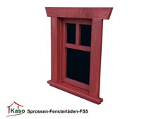 Spielhaus Sprossen-Fenster FS5 | Holzfenster für Stelzenhaus | Gartenhaus