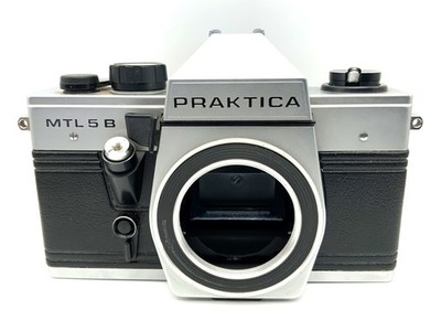 Pentacon Praktica MTL 5 B 35mm SLR Mirrorless Camera Body (M42) Silver