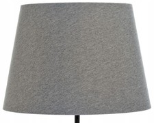 Grauer Lampenschirm Kegel E27 20x30 H20 Avola - Nur Schirm!
