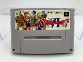 DRAGON QUEST VI 6 Super Famicom With Box + Manual + Map US Seller SFC1095