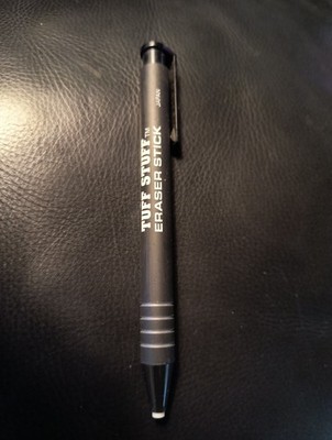Sanford Tuff Stuff Eraser Stick Precision Point Black Japan TESTED WORKS GREAT
