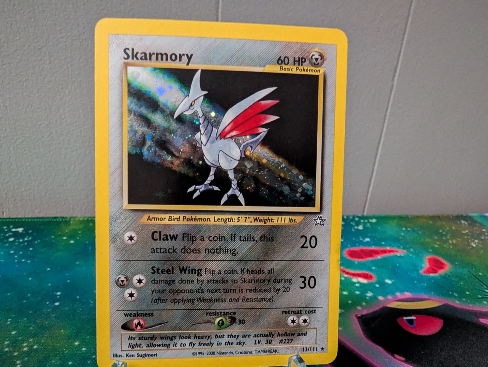 Vintage Pokémon - Neo Genesis - Skarmory - 13/111 Holo - Near Mint Holo Rare