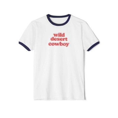 Wild Desert Cowboy Shirt - Rob Rausch The Traitors Ss 4 Navy Ringer Tee S-3XL