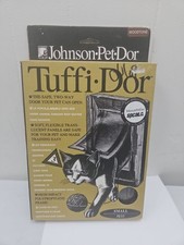 Pet Door Small Dog Cat Johnson Tuffi-Dor Pets Door for Cats  Dogs New