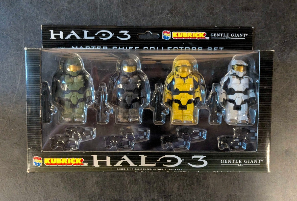 KUBRICK HALO 3 フィギュア 4体セット Kubrick Halo 3 Series Master Chief Collectors Figure Set of