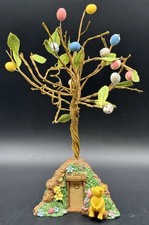 Disney Classic Pooh Winnie The Pooh Mr Sanderz House Easter Egg Tree READ