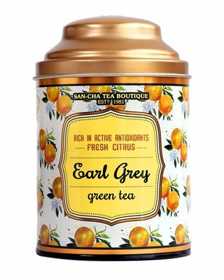 Sancha Earl Grey Green Tea 100g | Bergamot Loose Leaf Tea