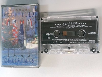 Vanguard Acappella Christmas Cassette 1993 Vanguard Holiday
