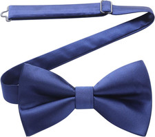 Bow Ties for Men Pretied Bowties Classic Formal Business Bow Tie Adjustable Tuxe