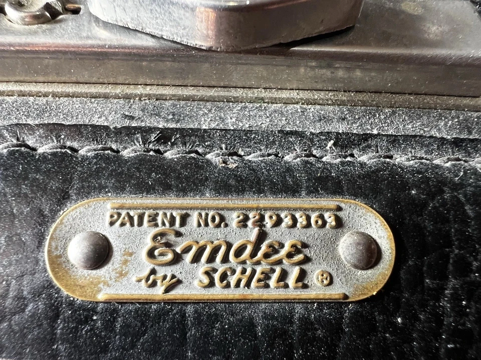 Bolso Médico Médico Médico Médico Schell Emdee Cuero Antiguo Excelente Estado Foto 4 de 4