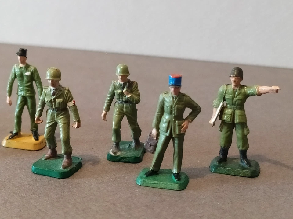 STARLUX MINI ARMEE SECONDE GUERRE MONDIALE WWII 3 CM ENV. ENSEMBLE SOLDATS Lot 2 - Photo 4/4