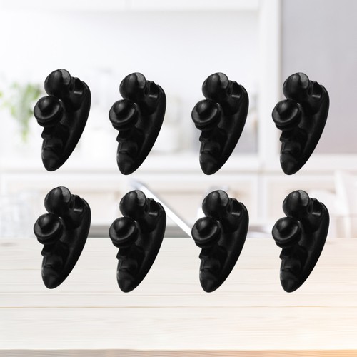 8 Pcs Vehicle Harness Clamp Cable Management Self Adhesive Cord Clips - 第 4/11 張圖片