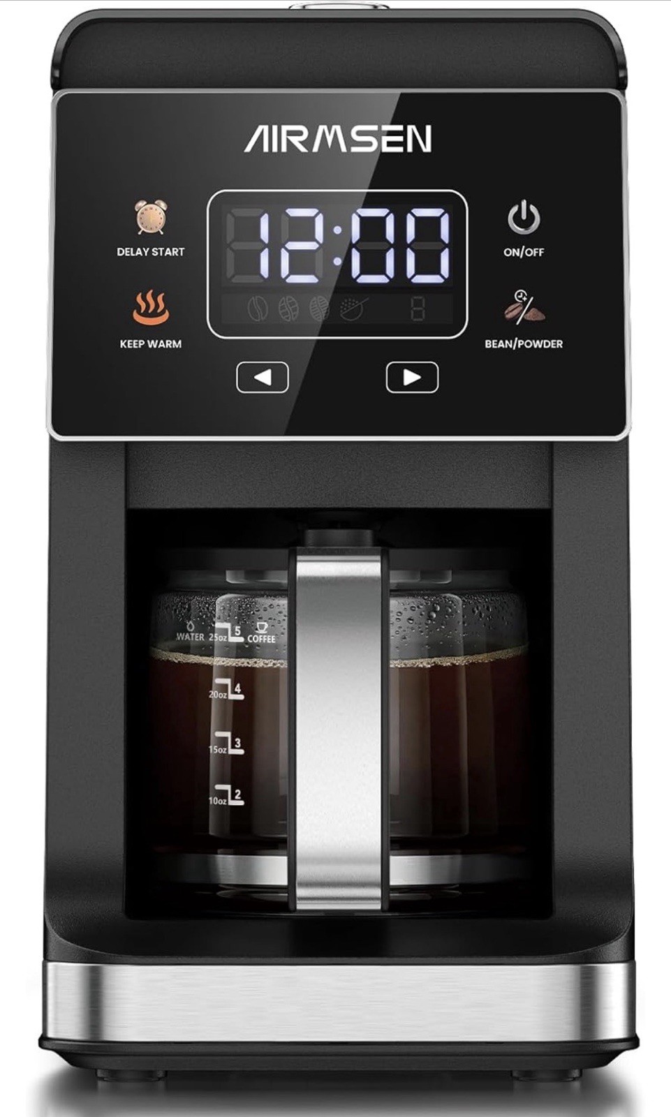With Built-in Grinder Program Single Serve New