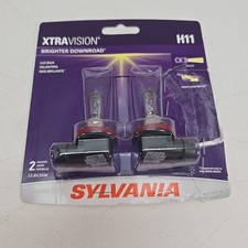Sylvania - H11 Xtravision - Halogen Headlight 2 Bulbs Packaging Is Damaged Sylvania - H11 Xtravision - Halogen Headlight 2 Bulbs Packaging Is Damaged