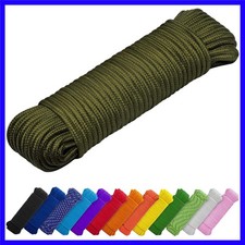 All-Purpose Utility Rope 150ft x 1/4in 250lb Strength Lightweight Durable