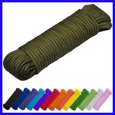 All-Purpose Utility Rope 150ft x 1/4in   250lb Strength   Lightweight & Durable