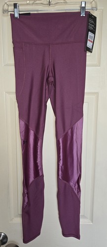Under Armour HeatGear Glanz rutschfeste Leggings Quarz (Größe XS/HOCH) neu mit Etikett UVP $ 55 - Bild 5 von 5
