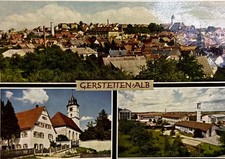 Postcard postcard-Gerstetten/Alb