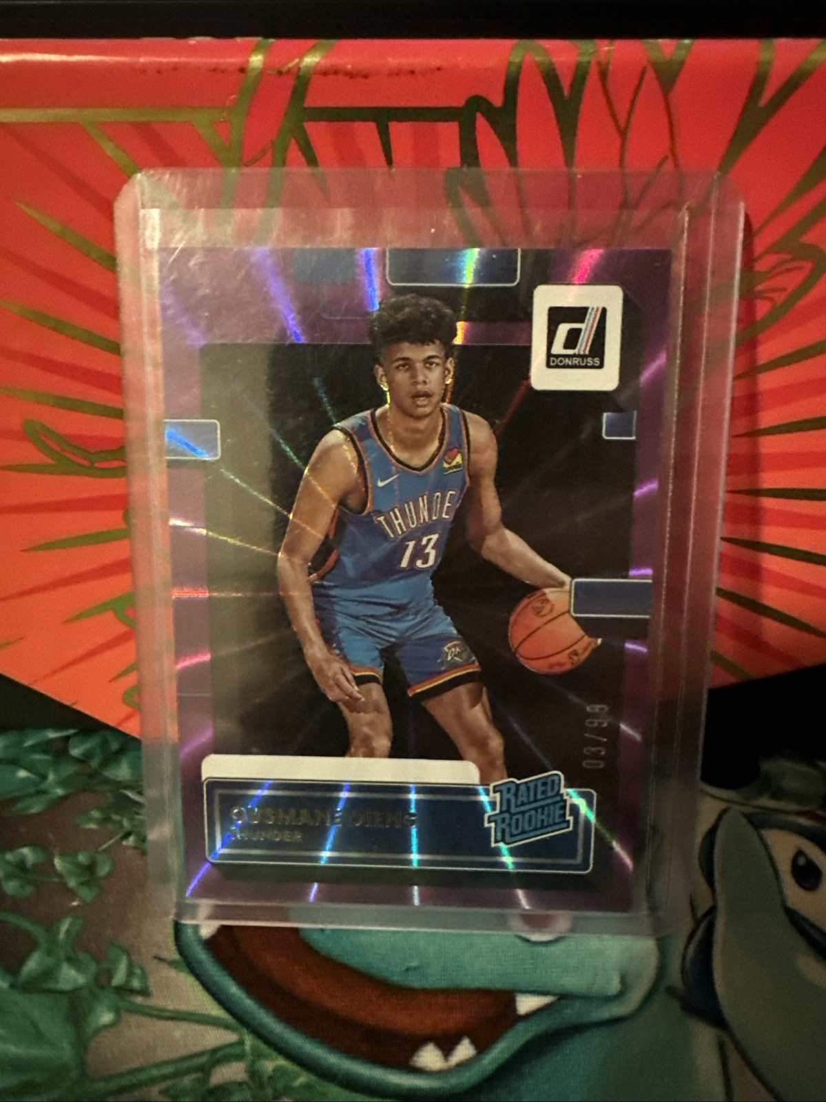 2022-23 Panini Donruss Rated Rookie Ousmane Dieng #211 /99