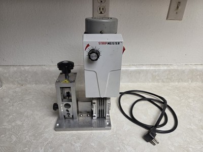 Stripmeister E250 Pro 120V/7AMP Wire Stripping Machine Just Had Wheel Replaced 
