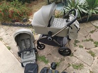 💜Icandy Core Light Moss 2in1 Travel System Pram Pushchair💙