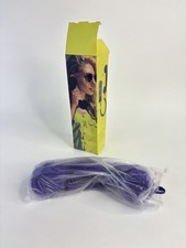 Retro Phone Handset Wired Handsets Style Landline Handle Purple 3.5mm Audio Jack