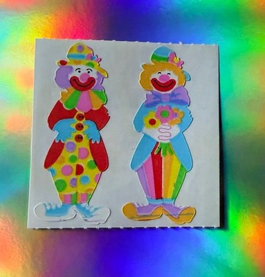 ORIGINAL KROMEKOTE SANDYLION Sticker 90er 80er Aufkleber Vintage Mod CLOWNS