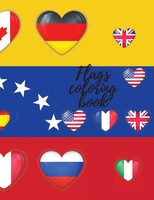Flags Coloring Book Cristie Dozaz Taschenbuch Kartoniert / Broschiert Englisch