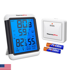 Thermopro Tp65 Indoor Outdoor Thermometer Digital Wireless Hygrometer