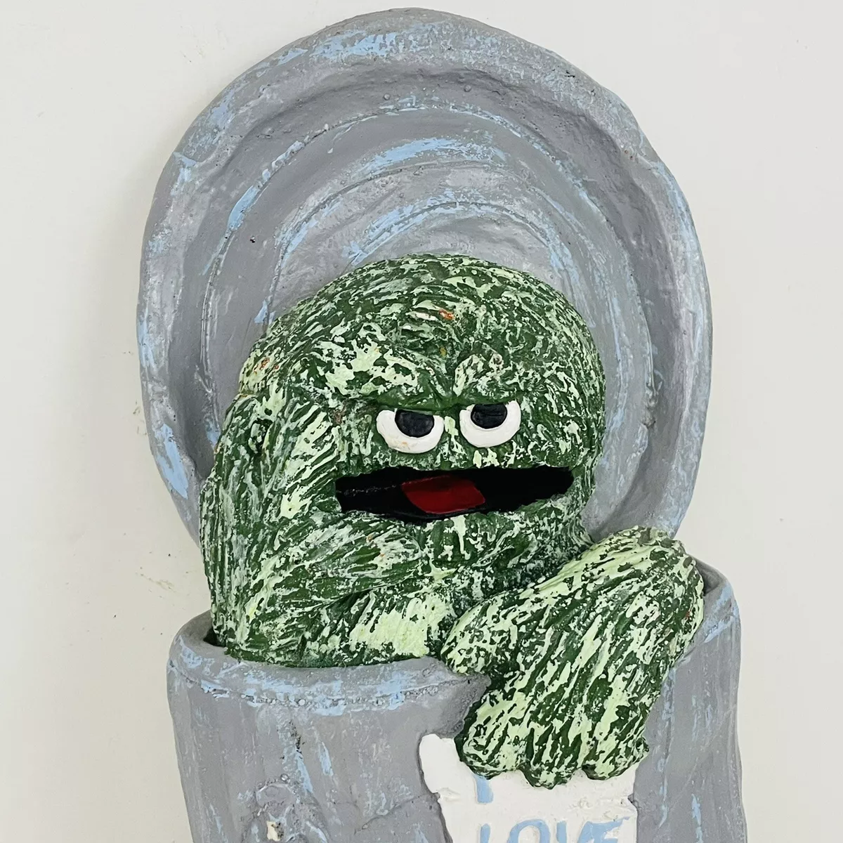 Oscar The Grouch Trash Talker Vinyl Decal