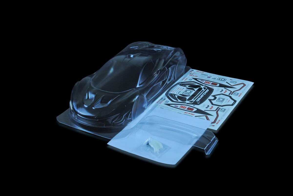 1/10 Lexan Clear RC Car Body Shell for McLaren P1 GTR WT190mm