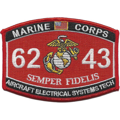 Aircraft Electrical Systems Technician 6243 MOS Patch